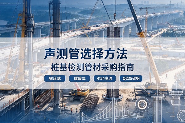 恩阳声测管选型标准