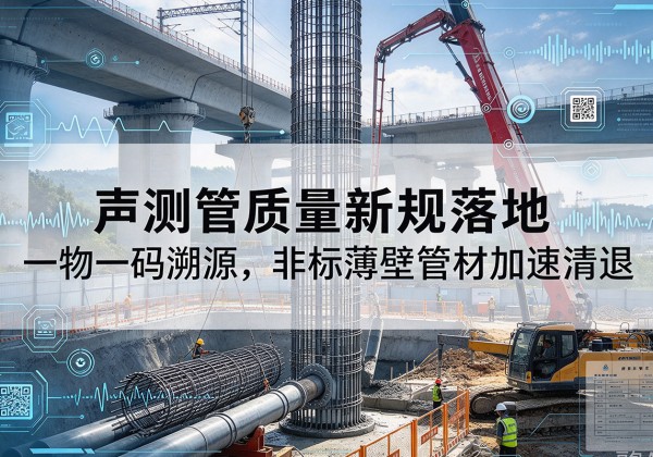 恩阳声测管质量新规落地，一物一码溯源，非标薄壁管材加速清退