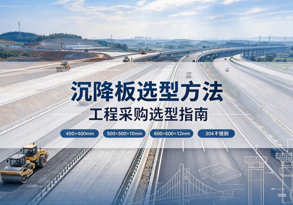 恩阳沉降板选择方法